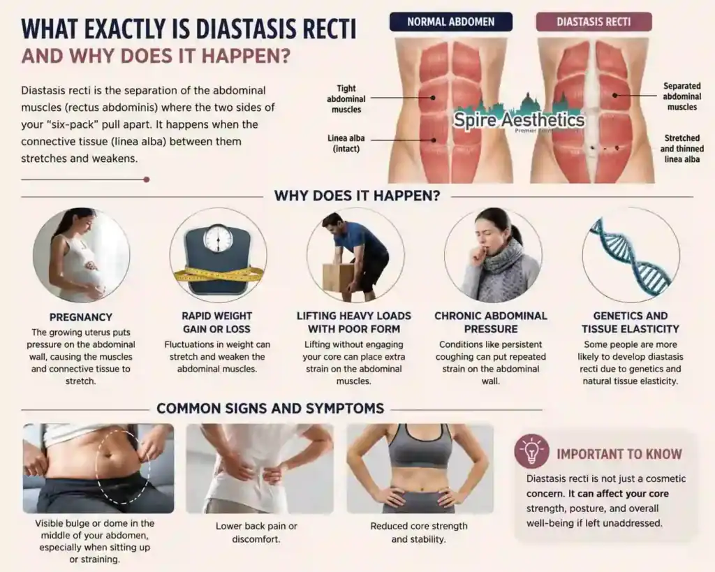 What Exactly Is Diastasis Recti and Why Does It Happen Brackley?