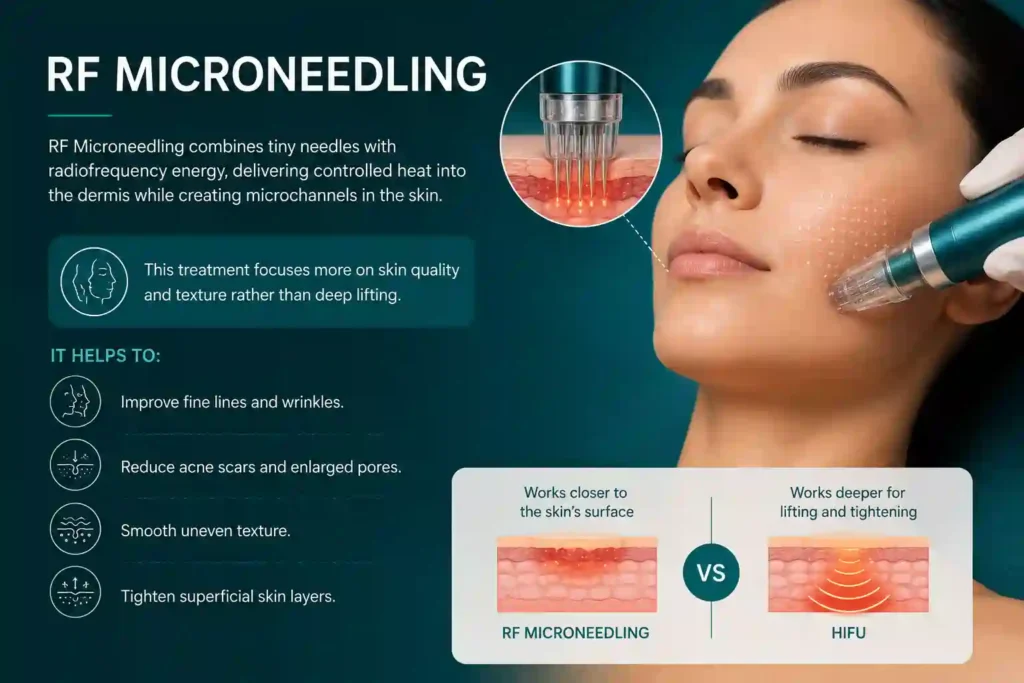 What Does RF Microneedling Do That HIFU Alone Cannot Brackley